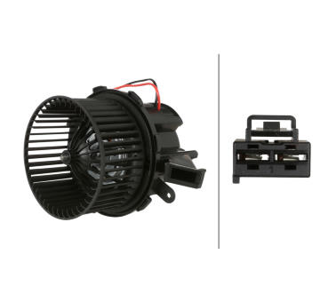 Vnútorný ventilátor HELLA 8EW 366 400-491