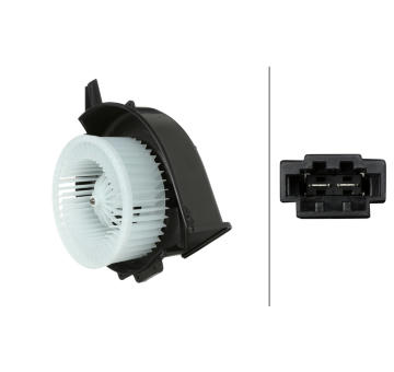 Vnútorný ventilátor HELLA 8EW 366 400-541