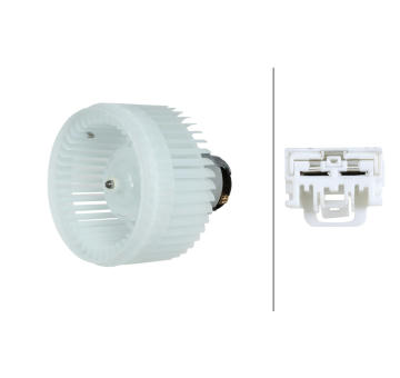 Vnútorný ventilátor HELLA 8EW 366 400-571