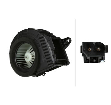 Vnútorný ventilátor HELLA 8EW 366 400-601