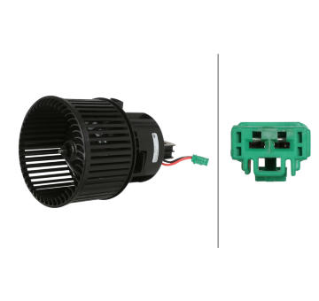 vnitřní ventilátor HELLA 8EW 366 400-621