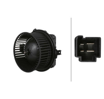Vnútorný ventilátor HELLA 8EW 366 400-671