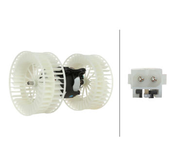 Vnútorný ventilátor HELLA 8EW 366 400-701