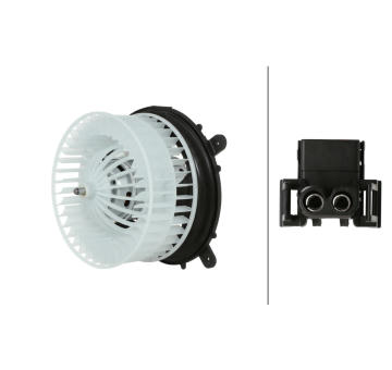 Vnútorný ventilátor HELLA 8EW 366 400-711