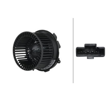 Vnútorný ventilátor HELLA 8EW 366 400-751