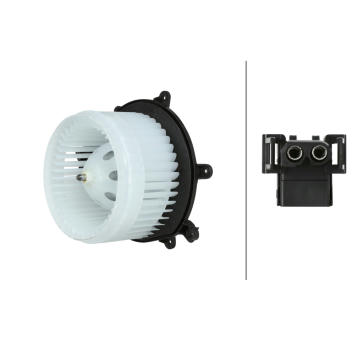 Vnútorný ventilátor HELLA 8EW 366 400-761