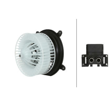 Vnútorný ventilátor HELLA 8EW 366 400-771