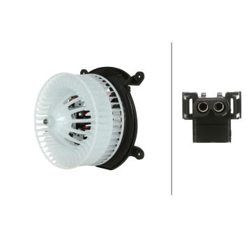 vnitřní ventilátor HELLA 8EW 366 400-781