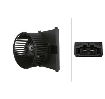 Vnútorný ventilátor HELLA 8EW 366 400-801