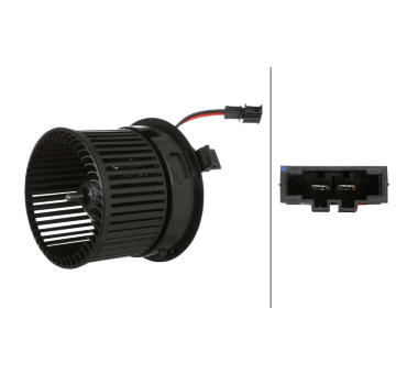 Vnútorný ventilátor HELLA 8EW 366 400-881