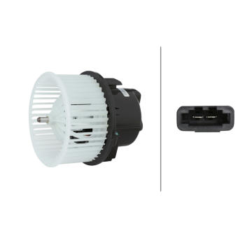 vnitřní ventilátor HELLA 8EW 366 401-971