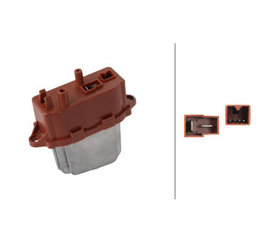 Regulace, vnitrni ventilace HELLA 5HL 366 410-171