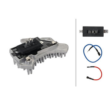 Regulator, ventilator vnutorneho priestoru HELLA 5HL 366 410-511