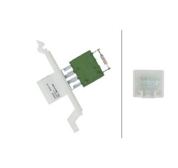 Odpor, vnitřní tlakový ventilátor HELLA 9ML 366 410-601