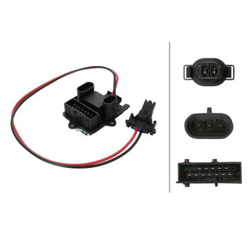 Odpor vnútorného ventilátora HELLA 9ML 366 410-751