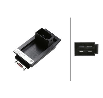 Odpor, vnitřní tlakový ventilátor HELLA 9ML 366 410-861
