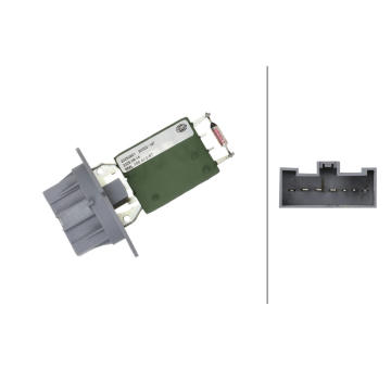 Odpor vnútorného ventilátora HELLA 9ML 366 410-971