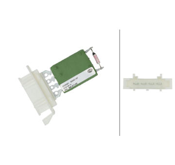 Odpor, vnitřní tlakový ventilátor HELLA 9ML 366 411-031