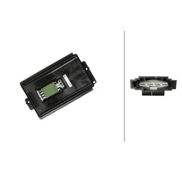 Odpor, vnitřní tlakový ventilátor HELLA 9ML 366 411-081