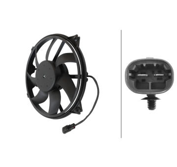 Větrák, chlazení motoru HELLA 8EW 366 420-051