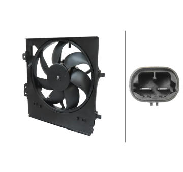 Větrák, chlazení motoru HELLA 8EW 366 420-221