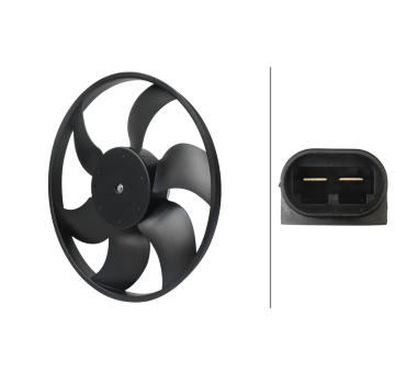 Větrák, chlazení motoru HELLA 8EW 366 420-241