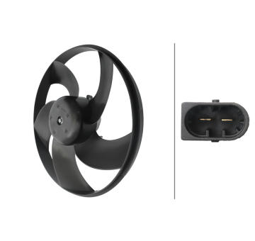 Větrák, chlazení motoru HELLA 8EW 366 420-251