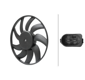 Větrák, chlazení motoru HELLA 8EW 366 420-261