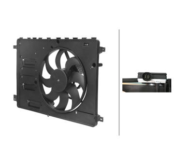 Větrák, chlazení motoru HELLA 8EW 366 420-301