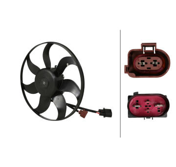 Větrák, chlazení motoru HELLA 8EW 366 420-461