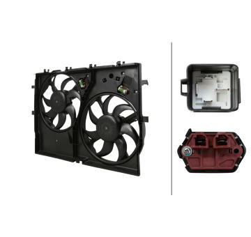 Větrák, chlazení motoru HELLA 8EW 366 420-481