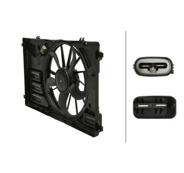 Ventilátor chladenia motora HELLA 8EW 366 421-161