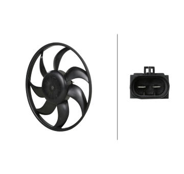 Ventilátor chladenia motora HELLA 8EW 366 421-171