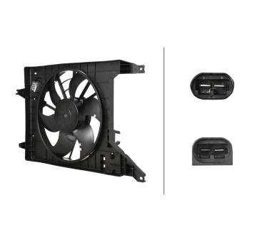Ventilátor chladenia motora HELLA 8EW 366 421-251