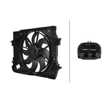 Větrák, chlazení motoru HELLA 8EW 366 421-401