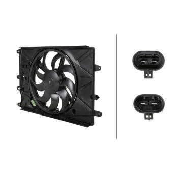 Ventilátor chladenia motora HELLA 8EW 366 421-441