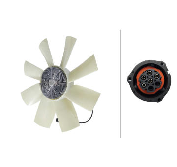 Ventilátor chladenia motora HELLA 8MV 366 438-021