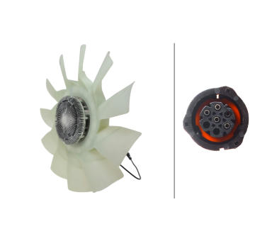 Ventilátor chladenia motora HELLA 8MV 366 438-201