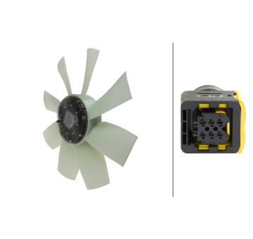 Ventilátor chladenia motora HELLA 8MV 366 438-211