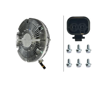 Spojka, větrák chladiče HELLA 8MV 366 440-401