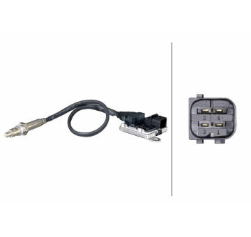 NOx-sensor, NOx-katalyzator HELLA 6PN 358 186-451