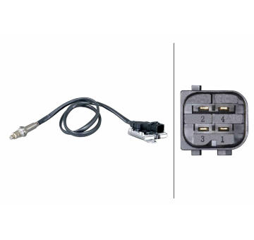 NOx-sensor, NOx-katalyzator HELLA 6PN 358 186-471