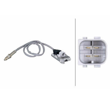 NOx-sensor, NOx-katalyzator HELLA 6PN 358 186-501