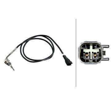 Snímač teploty výfukových plynov HELLA 6PT 358 226-251