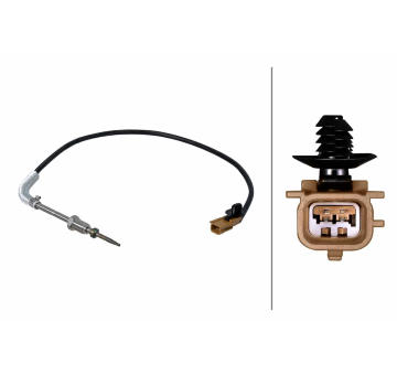 Čidlo, teplota výfukových plynu HELLA 6PT 358 226-411