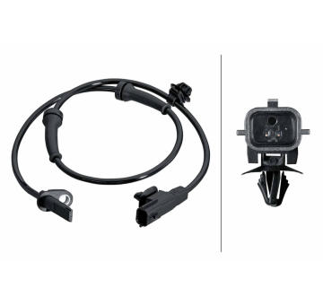 Snímač, počet otáček kol HELLA 6PU 358 251-111