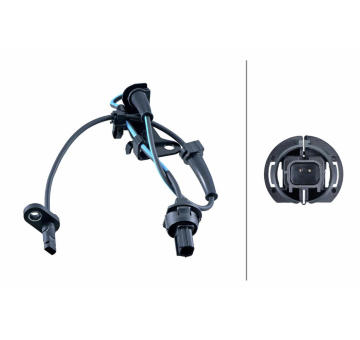 Snímač, počet otáček kol HELLA 6PU 358 251-261