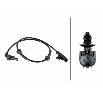 Snímač, počet otáček kol HELLA 6PU 358 252-051