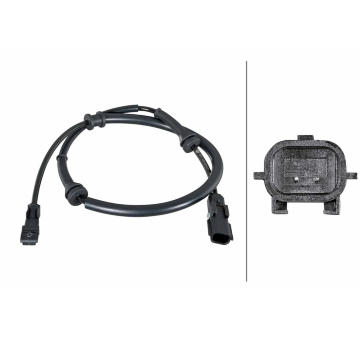 Snímač, počet otáček kol HELLA 6PU 358 252-071