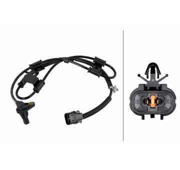 Snímač, počet otáček kol HELLA 6PU 358 252-361